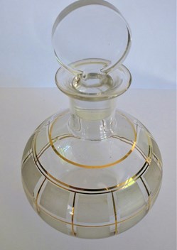 Carafe en verre année 1950