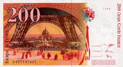 200 Francs EIFFEL Type 1995