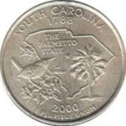 Etats Unis-¼ Dollar "Quarter Caroline du Sud" 2000 P