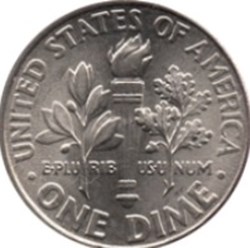 One Dime United-States 1989 D Roosevelt