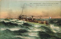 France-Manche-Cherbourg-contre-torpilleur