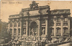 Italie-Rome-Fontaine Trévi