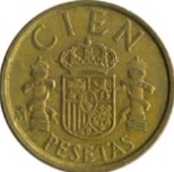 Cien Pesetas Espagne 1986