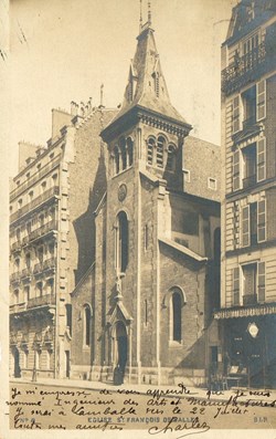 France-Paris-Eglise saint François Desalles