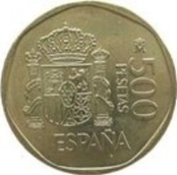 500 Pesetas Espagne 1987
