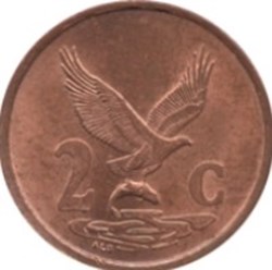 2 cent Afrique du Sud 1997