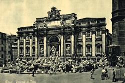 Italie-Rome-Fontaine de Trévi