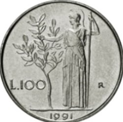 100 lires petit module Italie 1992