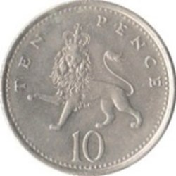 10 Pence Angleterre Elizabeth II 1992