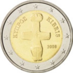 2 Euros-Chypre 2008