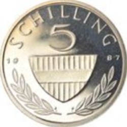 5 schilling Autriche 1978