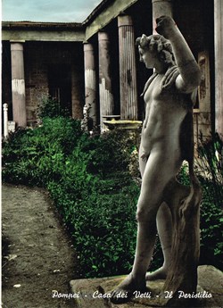 Italie-Pompéi-Maison des Vetti-Le péristyle