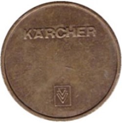 Allemagne- jeton de lavage automobile - Kärcher Wertmarke