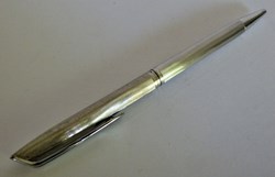 Waterman stylo bille plaqué argent