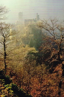 France-Corrèze-Les Ruines de Merle