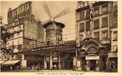 France-Paris-Le Moulin Rouge