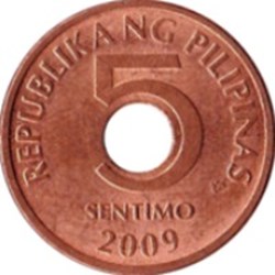 5 Sentimo Philippines 1995