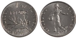 1/2 Franc Semeuse 1968