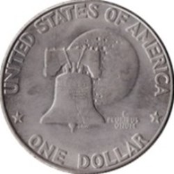 Etats Unis-1 dollar "Eisenhower Bicentennial Dollar" 1976 D Type II
