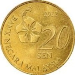 20 sen Malaisie 2013