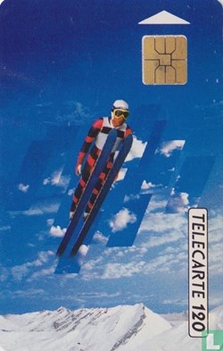 France- Saut à Ski- Solaïque 03 (1990)