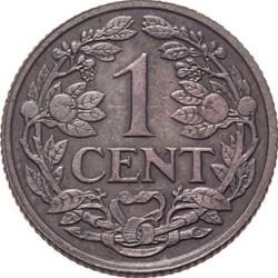 1 Cent Pays-Bas 1922