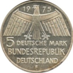 5 deutsche mark Europäisches Denkmalschutzjahr Allemagne 1975 (F)