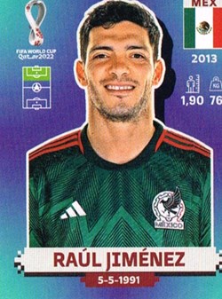 Mexique-Coupe du Monde Qatar 2022-N°MEX19