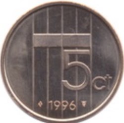 5 Cent Pays-Bas 1998