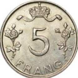 5 Francs Duché du Luxembourg 1949 (charlotte)