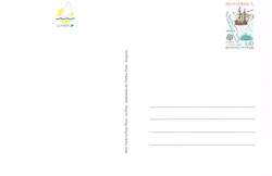 Carte Poste Les Postiers autour du Monde YT N°2756-CP1