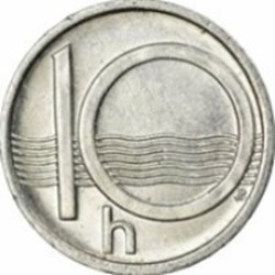 10 haléřů Tchécoslovaquie 1993
