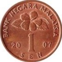 1 sen Malaisie 1995