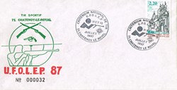 Enveloppe 1er jour -Tir Sportif UFOLEP 87