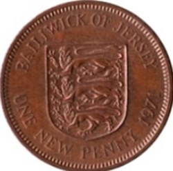 1 Pence Jersey Elizabeth II 1980