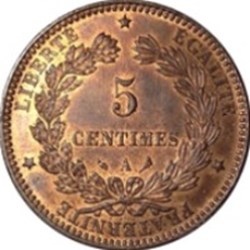 5 Centimes Cérès 1887 A