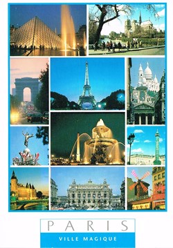 France-Paris-Les principaux monuments de Paris