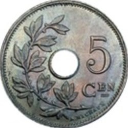5 Centimes Belgique 1914
