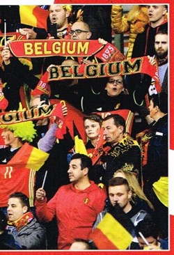 N°51-Belgique-Panini 2018