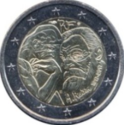 2 euros Auguste Rodin 2017-France