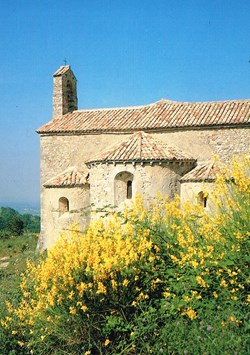 France-Provence-Chapelle Romane