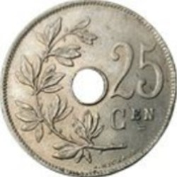 25 centimes 1921 Belgique