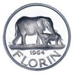 1 florin 1964 Malawi