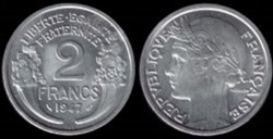 2 Francs Morlon 1948