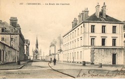 France-Manche-Cherbourg-La route des casernes