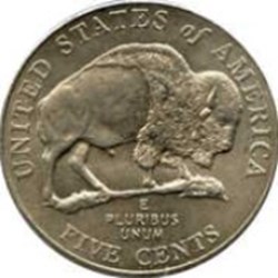 5 cents "Jefferson Nickel" Bison Etats-Unis 2005 D