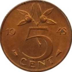 5 Cent Pays-Bas 1948
