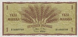 Finlande-1 mark 1963