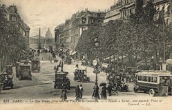 France-Paris-Rue royale