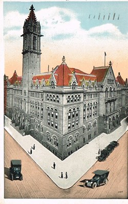 Etats Unis- New York -Buffalo-Post Office